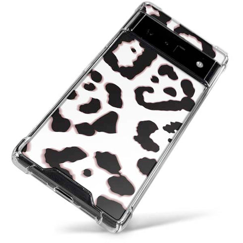 B&W Leopard Google Pixel 6 Clear Case